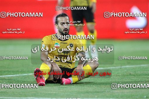 1701885, Tehran, , لیگ برتر فوتبال ایران، Persian Gulf Cup، Week 30، Second Leg، Esteghlal 1 v 2 Sepahan on 2021/07/30 at Azadi Stadium