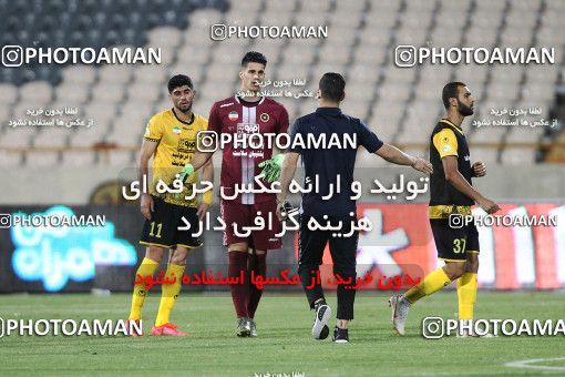 1701971, Tehran, , لیگ برتر فوتبال ایران، Persian Gulf Cup، Week 30، Second Leg، Esteghlal 1 v 2 Sepahan on 2021/07/30 at Azadi Stadium