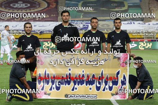 1704233, Isfahan, Iran, لیگ برتر فوتبال ایران، Persian Gulf Cup، Week 29، Second Leg، Sepahan 2 v 0 Zob Ahan Esfahan on 2021/07/25 at Naghsh-e Jahan Stadium