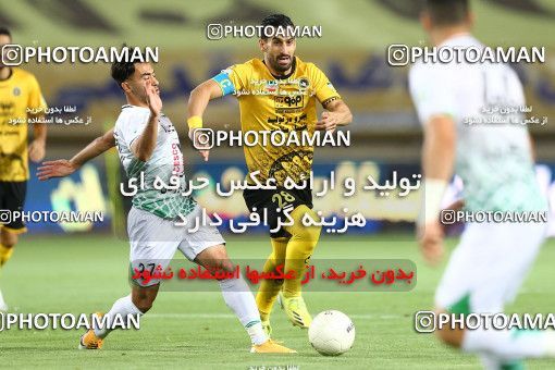 1704252, Isfahan, Iran, لیگ برتر فوتبال ایران، Persian Gulf Cup، Week 29، Second Leg، Sepahan 2 v 0 Zob Ahan Esfahan on 2021/07/25 at Naghsh-e Jahan Stadium