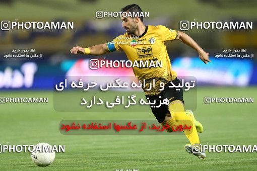 1704211, Isfahan, Iran, لیگ برتر فوتبال ایران، Persian Gulf Cup، Week 29، Second Leg، Sepahan 2 v 0 Zob Ahan Esfahan on 2021/07/25 at Naghsh-e Jahan Stadium