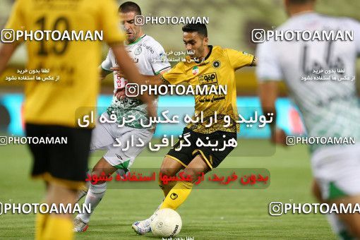 1704198, Isfahan, Iran, لیگ برتر فوتبال ایران، Persian Gulf Cup، Week 29، Second Leg، Sepahan 2 v 0 Zob Ahan Esfahan on 2021/07/25 at Naghsh-e Jahan Stadium