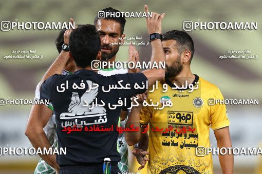 1704272, Isfahan, Iran, لیگ برتر فوتبال ایران، Persian Gulf Cup، Week 29، Second Leg، Sepahan 2 v 0 Zob Ahan Esfahan on 2021/07/25 at Naghsh-e Jahan Stadium