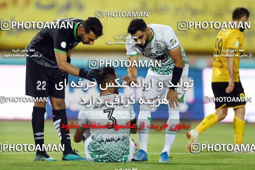 1704419, Isfahan, Iran, لیگ برتر فوتبال ایران، Persian Gulf Cup، Week 29، Second Leg، Sepahan 2 v 0 Zob Ahan Esfahan on 2021/07/25 at Naghsh-e Jahan Stadium