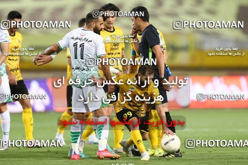 1704573, Isfahan, Iran, لیگ برتر فوتبال ایران، Persian Gulf Cup، Week 29، Second Leg، Sepahan 2 v 0 Zob Ahan Esfahan on 2021/07/25 at Naghsh-e Jahan Stadium
