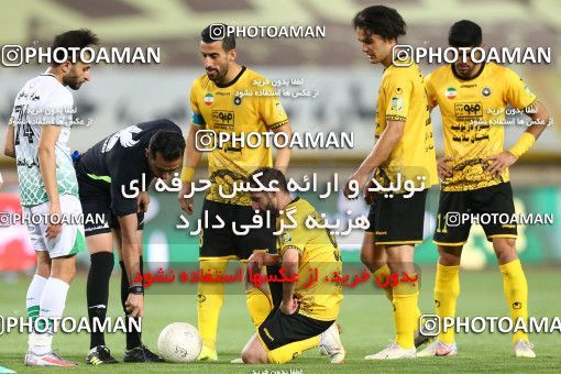 1704515, Isfahan, Iran, لیگ برتر فوتبال ایران، Persian Gulf Cup، Week 29، Second Leg، Sepahan 2 v 0 Zob Ahan Esfahan on 2021/07/25 at Naghsh-e Jahan Stadium