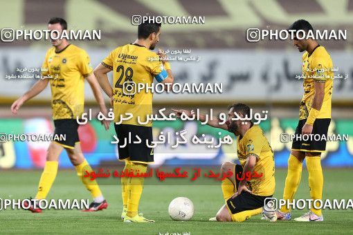 1704527, Isfahan, Iran, لیگ برتر فوتبال ایران، Persian Gulf Cup، Week 29، Second Leg، Sepahan 2 v 0 Zob Ahan Esfahan on 2021/07/25 at Naghsh-e Jahan Stadium