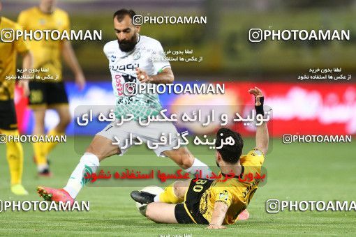 1704650, Isfahan, Iran, لیگ برتر فوتبال ایران، Persian Gulf Cup، Week 29، Second Leg، Sepahan 2 v 0 Zob Ahan Esfahan on 2021/07/25 at Naghsh-e Jahan Stadium