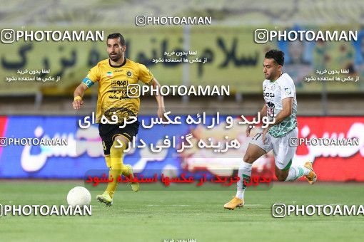 1704637, Isfahan, Iran, لیگ برتر فوتبال ایران، Persian Gulf Cup، Week 29، Second Leg، Sepahan 2 v 0 Zob Ahan Esfahan on 2021/07/25 at Naghsh-e Jahan Stadium