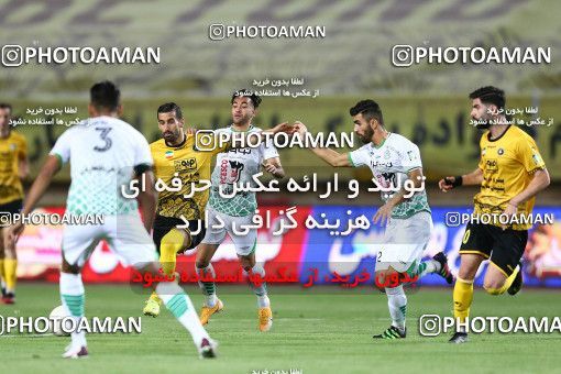 1704593, Isfahan, Iran, لیگ برتر فوتبال ایران، Persian Gulf Cup، Week 29، Second Leg، Sepahan 2 v 0 Zob Ahan Esfahan on 2021/07/25 at Naghsh-e Jahan Stadium