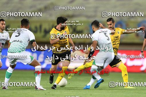 1704608, Isfahan, Iran, لیگ برتر فوتبال ایران، Persian Gulf Cup، Week 29، Second Leg، Sepahan 2 v 0 Zob Ahan Esfahan on 2021/07/25 at Naghsh-e Jahan Stadium