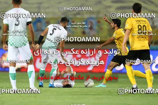1704599, Isfahan, Iran, لیگ برتر فوتبال ایران، Persian Gulf Cup، Week 29، Second Leg، Sepahan 2 v 0 Zob Ahan Esfahan on 2021/07/25 at Naghsh-e Jahan Stadium