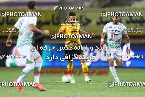 1704769, Isfahan, Iran, لیگ برتر فوتبال ایران، Persian Gulf Cup، Week 29، Second Leg، Sepahan 2 v 0 Zob Ahan Esfahan on 2021/07/25 at Naghsh-e Jahan Stadium