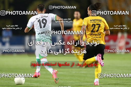 1704818, Isfahan, Iran, لیگ برتر فوتبال ایران، Persian Gulf Cup، Week 29، Second Leg، Sepahan 2 v 0 Zob Ahan Esfahan on 2021/07/25 at Naghsh-e Jahan Stadium