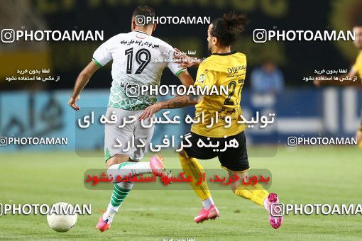 1704857, Isfahan, Iran, لیگ برتر فوتبال ایران، Persian Gulf Cup، Week 29، Second Leg، Sepahan 2 v 0 Zob Ahan Esfahan on 2021/07/25 at Naghsh-e Jahan Stadium