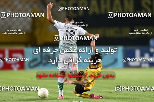 1704841, Isfahan, Iran, لیگ برتر فوتبال ایران، Persian Gulf Cup، Week 29، Second Leg، Sepahan 2 v 0 Zob Ahan Esfahan on 2021/07/25 at Naghsh-e Jahan Stadium