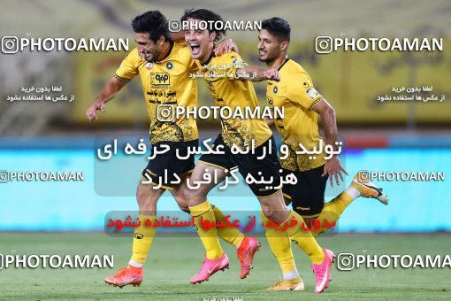 1704973, Isfahan, Iran, لیگ برتر فوتبال ایران، Persian Gulf Cup، Week 29، Second Leg، Sepahan 2 v 0 Zob Ahan Esfahan on 2021/07/25 at Naghsh-e Jahan Stadium