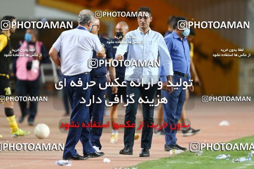 1704985, Isfahan, Iran, لیگ برتر فوتبال ایران، Persian Gulf Cup، Week 29، Second Leg، Sepahan 2 v 0 Zob Ahan Esfahan on 2021/07/25 at Naghsh-e Jahan Stadium