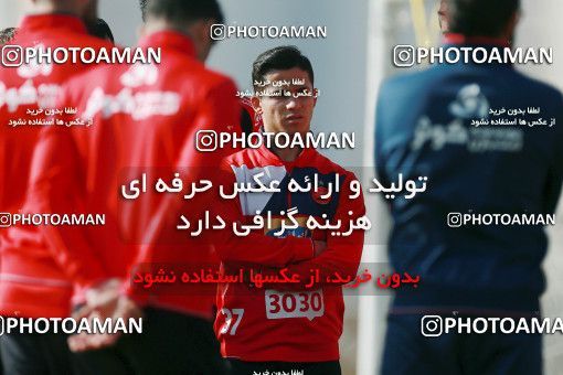 1706739, Tehran, , Persepolis Football Team Training Session on 2018/01/01 at Research Institute of Petroleum Industry
