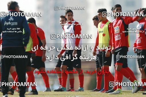 1706728, Tehran, , Persepolis Football Team Training Session on 2018/01/01 at Research Institute of Petroleum Industry
