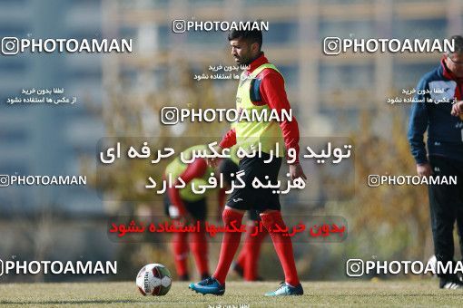 1706810, Tehran, , Persepolis Football Team Training Session on 2018/01/01 at Research Institute of Petroleum Industry