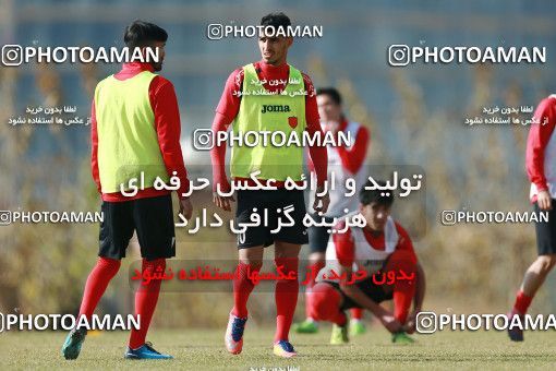 1706822, Tehran, , Persepolis Football Team Training Session on 2018/01/01 at Research Institute of Petroleum Industry