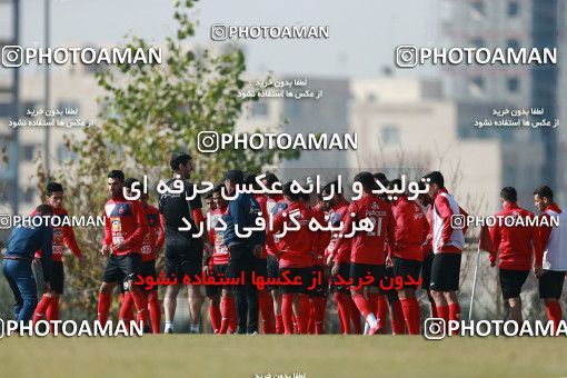 1706698, Tehran, , Persepolis Football Team Training Session on 2018/01/01 at Research Institute of Petroleum Industry