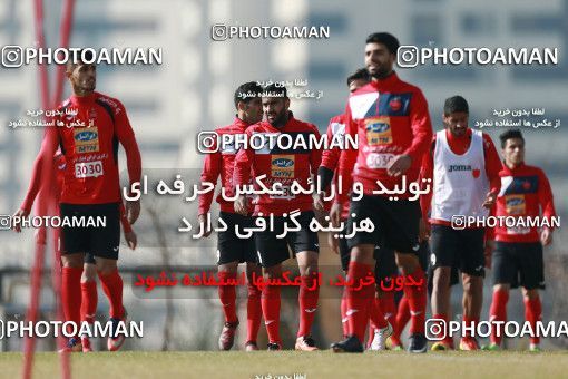 1706712, Tehran, , Persepolis Football Team Training Session on 2018/01/01 at Research Institute of Petroleum Industry