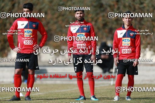 1706826, Tehran, , Persepolis Football Team Training Session on 2018/01/01 at Research Institute of Petroleum Industry