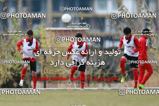1707140, Tehran, , Persepolis Football Team Training Session on 2018/01/02 at Research Institute of Petroleum Industry