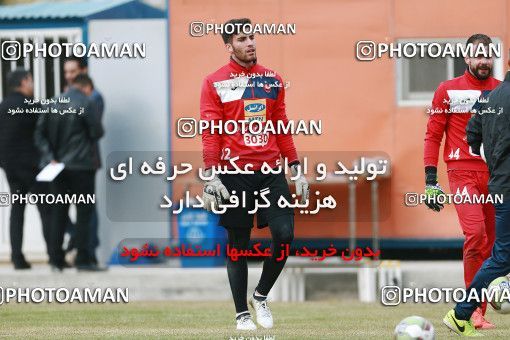 1707096, Tehran, , Persepolis Football Team Training Session on 2018/01/02 at Research Institute of Petroleum Industry