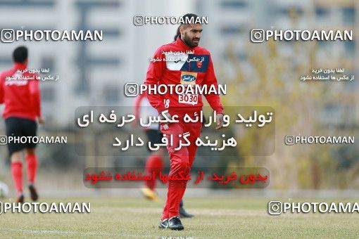 1707059, Tehran, , Persepolis Football Team Training Session on 2018/01/02 at Research Institute of Petroleum Industry
