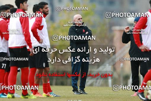 1707066, Tehran, , Persepolis Football Team Training Session on 2018/01/02 at Research Institute of Petroleum Industry
