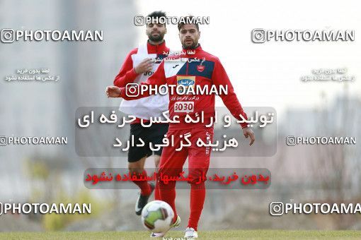 1707098, Tehran, , Persepolis Football Team Training Session on 2018/01/02 at Research Institute of Petroleum Industry