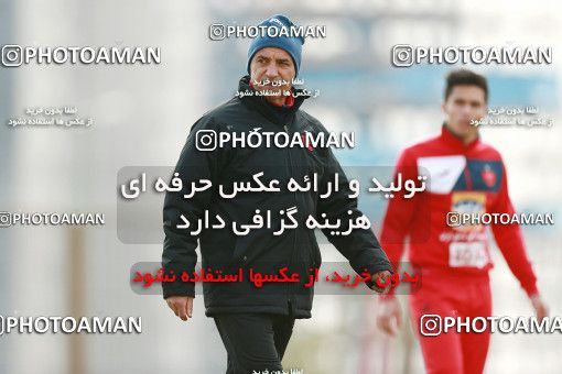 1707136, Tehran, , Persepolis Football Team Training Session on 2018/01/02 at Research Institute of Petroleum Industry