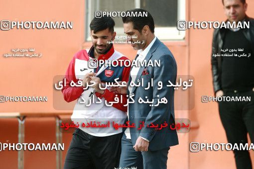 1707175, Tehran, , Persepolis Football Team Training Session on 2018/01/02 at Research Institute of Petroleum Industry