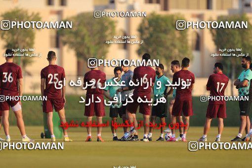 1707869, Doha, Qatar, AFC Champions League 2020, Persepolis Football Team Training Session on 2020/12/14 at 