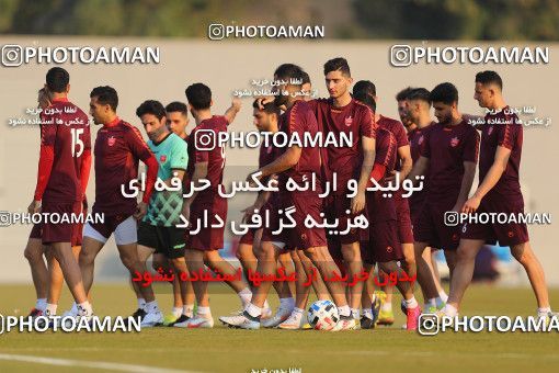1707816, Doha, Qatar, AFC Champions League 2020, Persepolis Football Team Training Session on 2020/12/14 at 