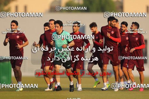 1707834, Doha, Qatar, AFC Champions League 2020, Persepolis Football Team Training Session on 2020/12/14 at 