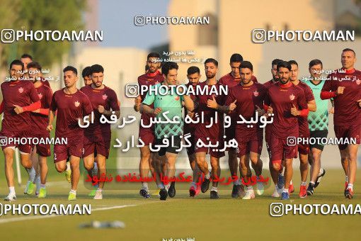 1707823, Doha, Qatar, AFC Champions League 2020, Persepolis Football Team Training Session on 2020/12/14 at 