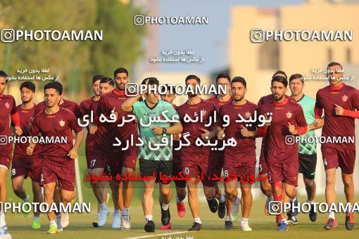 1707849, Doha, Qatar, AFC Champions League 2020, Persepolis Football Team Training Session on 2020/12/14 at 