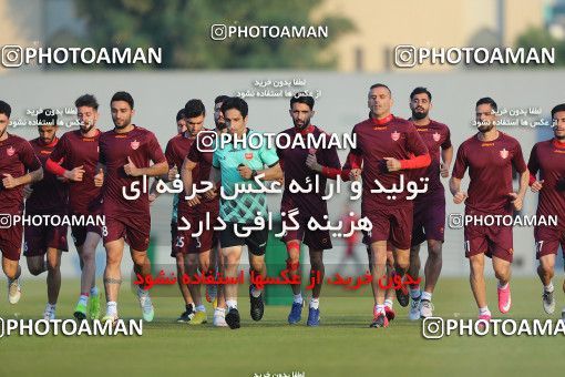 1707964, Doha, Qatar, AFC Champions League 2020, Persepolis Football Team Training Session on 2020/12/14 at 