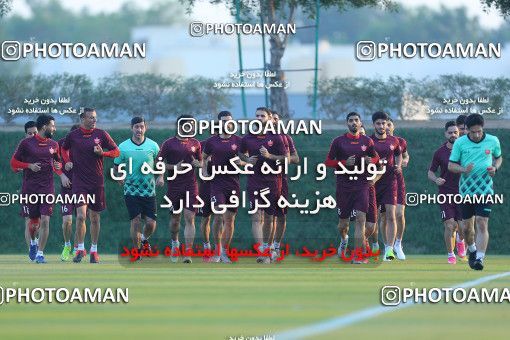1707831, Doha, Qatar, AFC Champions League 2020, Persepolis Football Team Training Session on 2020/12/14 at 