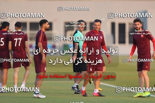 1707793, Doha, Qatar, AFC Champions League 2020, Persepolis Football Team Training Session on 2020/12/14 at 