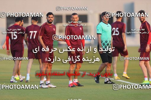 1707809, Doha, Qatar, AFC Champions League 2020, Persepolis Football Team Training Session on 2020/12/14 at 