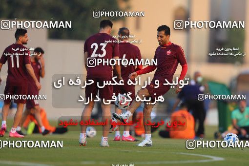 1707822, Doha, Qatar, AFC Champions League 2020, Persepolis Football Team Training Session on 2020/12/14 at 