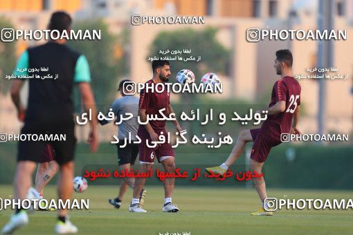1707958, Doha, Qatar, AFC Champions League 2020, Persepolis Football Team Training Session on 2020/12/14 at 