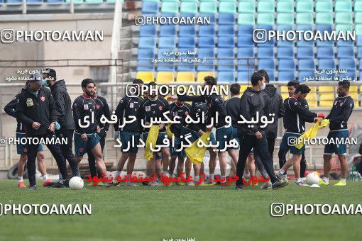 1709662, Tehran, , لیگ برتر فوتبال ایران, Persepolis Football Team Training Session on 2021/03/15 at Shahid Kazemi Stadium