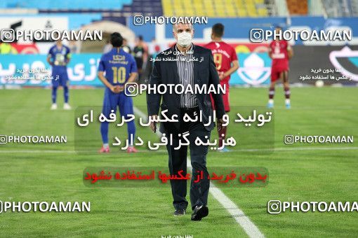 1713920, Tehran, , Iran Football Pro League، Persian Gulf Cup، Week 26، Second Leg، Esteghlal 1 v 1 Nassaji Qaemshahr on 2020/07/23 at Azadi Stadium