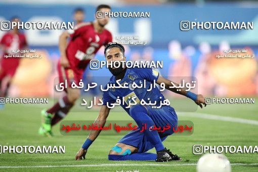 1713958, Tehran, , Iran Football Pro League، Persian Gulf Cup، Week 26، Second Leg، Esteghlal 1 v 1 Nassaji Qaemshahr on 2020/07/23 at Azadi Stadium
